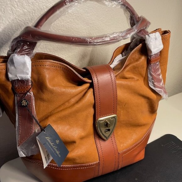 Brooks Brothers Handbags - BOHO Chic - New! Brooks Brothers 100% Leather Bag